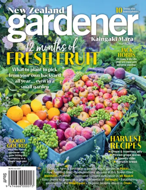 Cover of NZ Gardener