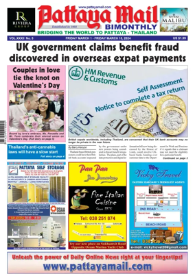 Cover of Pattaya Mail