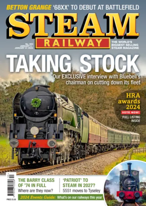 Cover of Steam Railway (UK)