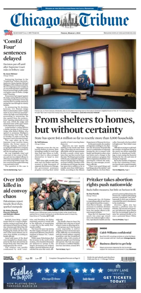 Cover of Chicago Tribune