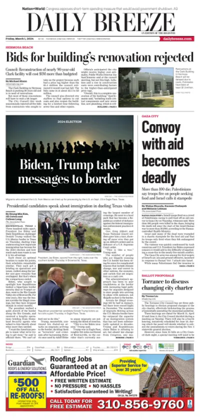 Cover of Daily Breeze (Torrance)