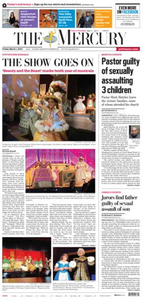 Cover of The Mercury (Pottstown, PA)