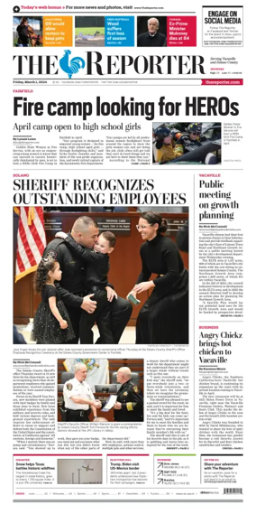 Cover of The Reporter (Vacaville)