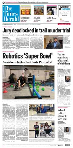 Cover of The Times Herald (Norristown, PA)