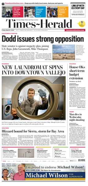 Cover of Times-Herald (Vallejo)