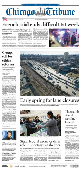 Cover of Chicago Tribune