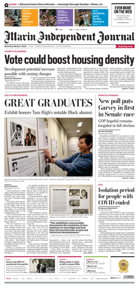 Cover of Marin Independent Journal