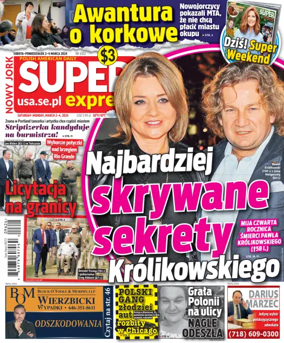 Cover of Super Express Nowy Jork
