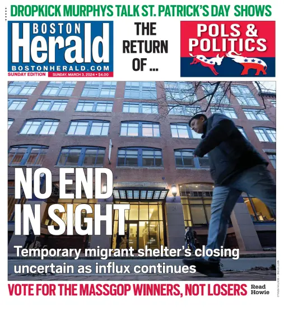 Cover of Boston Herald