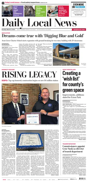 Cover of Daily Local News (West Chester, PA)