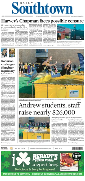 Cover of Daily Southtown (Sunday)