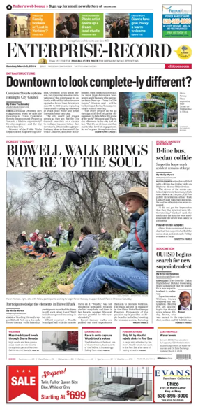 Cover of Enterprise-Record (Chico)