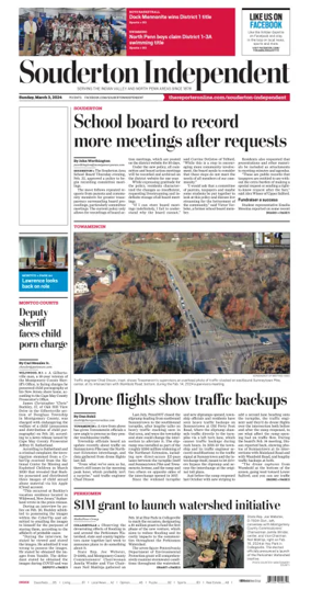 Cover of Souderton Independent