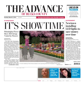 Cover of The Advance of Bucks County
