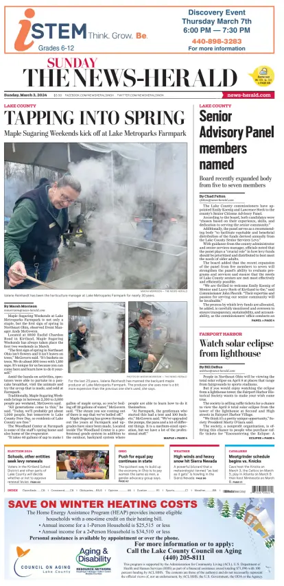 Cover of The News Herald (Willoughby, OH)