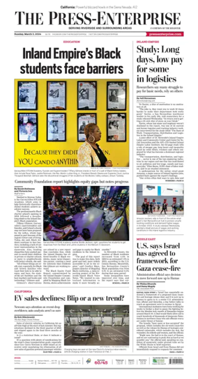 Cover of The Riverside Press-Enterprise