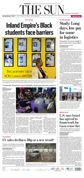 Cover of The Sun (San Bernardino)