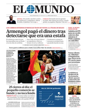 Cover of El Mundo Primera Edición Int