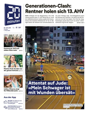 Cover of 20 Minuten - St. Gallen