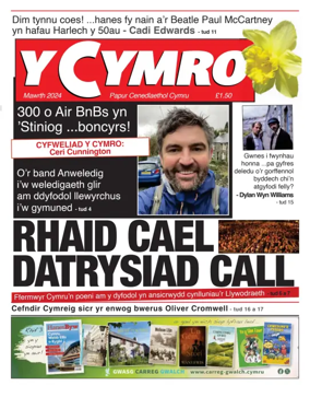 Cover of Y Cymro
