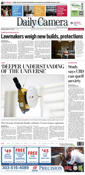 Cover of Daily Camera (Boulder)