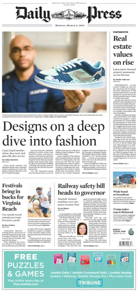 Cover of Daily Press