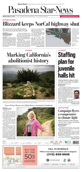 Cover of Pasadena Star-News