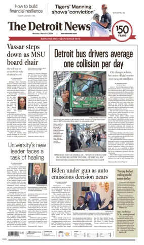 Cover of The Detroit News