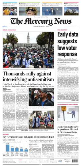 Cover of The Mercury News