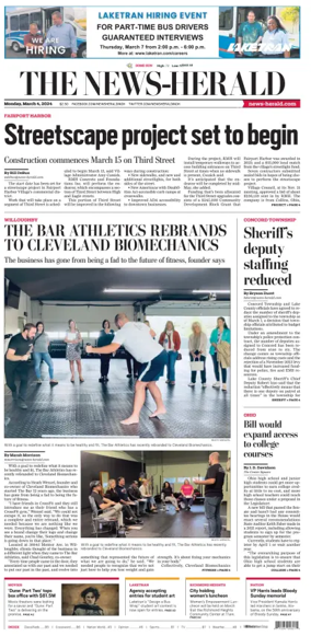 Cover of The News Herald (Willoughby, OH)