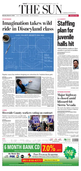 Cover of The Sun (San Bernardino)