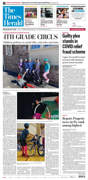 Cover of The Times Herald (Norristown, PA)