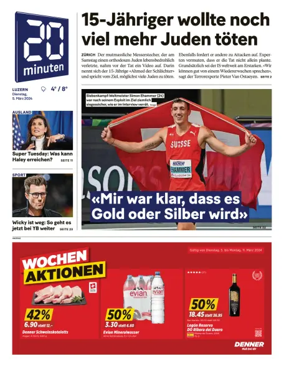 Cover of 20 Minuten - Luzern