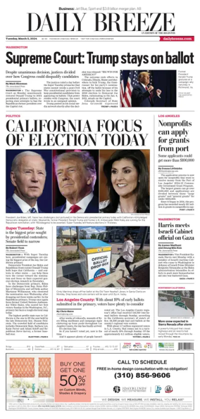 Cover of Daily Breeze (Torrance)