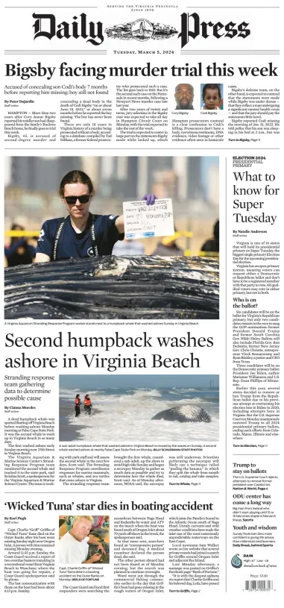 Cover of Daily Press