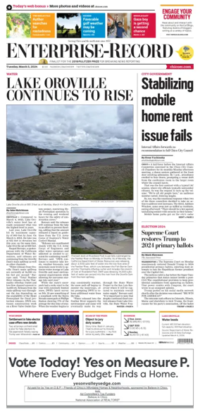 Cover of Enterprise-Record (Chico)