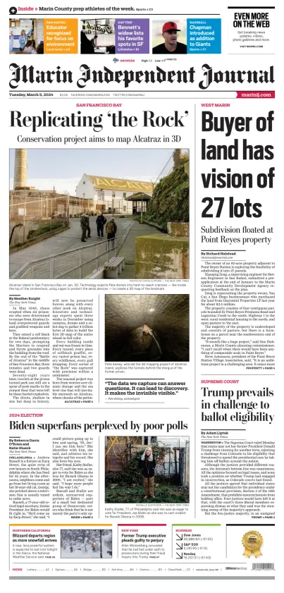 Cover of Marin Independent Journal