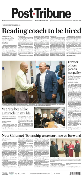 Cover of Post-Tribune