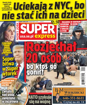 Cover of Super Express Nowy Jork