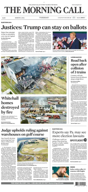 Cover of The Morning Call