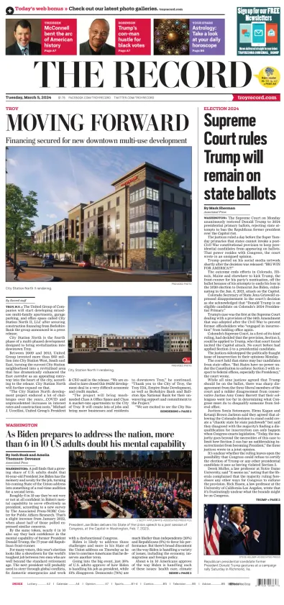 Cover of The Record (Troy, NY)