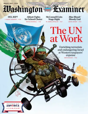 Cover of Washington Examiner