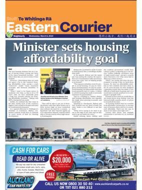 Cover of Eastern Courier