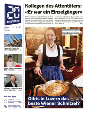 Cover of 20 Minuten - Luzern