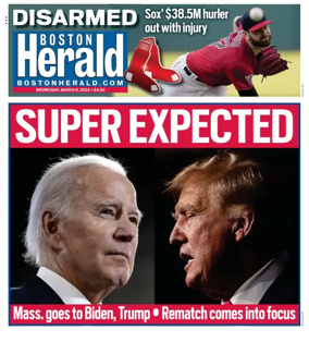 Cover of Boston Herald
