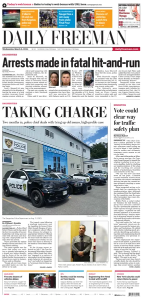 Cover of Daily Freeman (Kingston, NY)