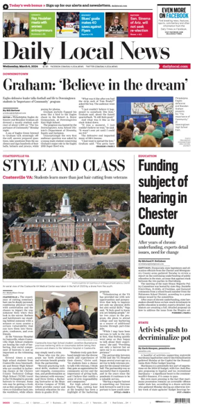 Cover of Daily Local News (West Chester, PA)