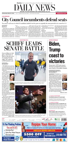 Cover of Daily News (Los Angeles)