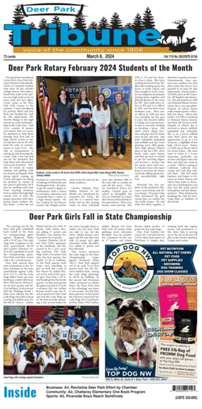 Cover of Deer Park Tribune