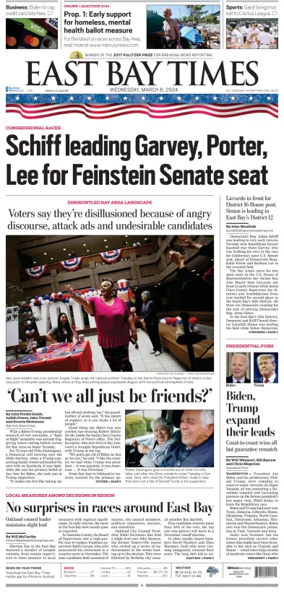 Cover of East Bay Times
